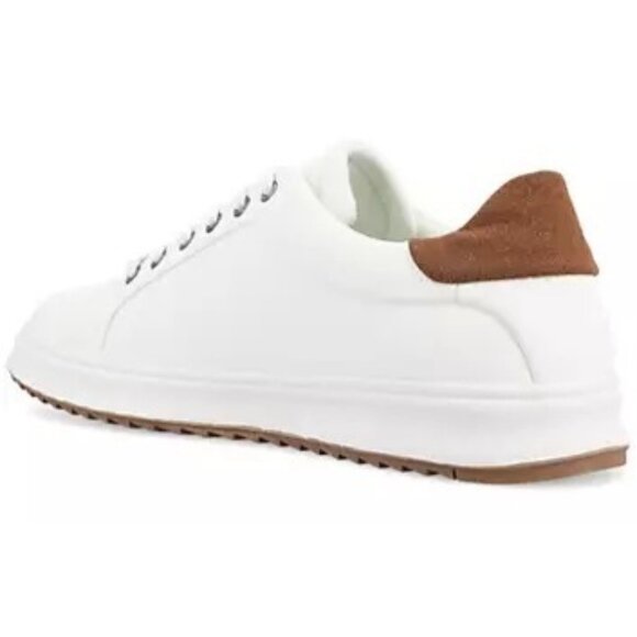 Vince Co. Robby 8.5 White Vegan Leather Sneakers‎ NWOT - Picture 3 of 4